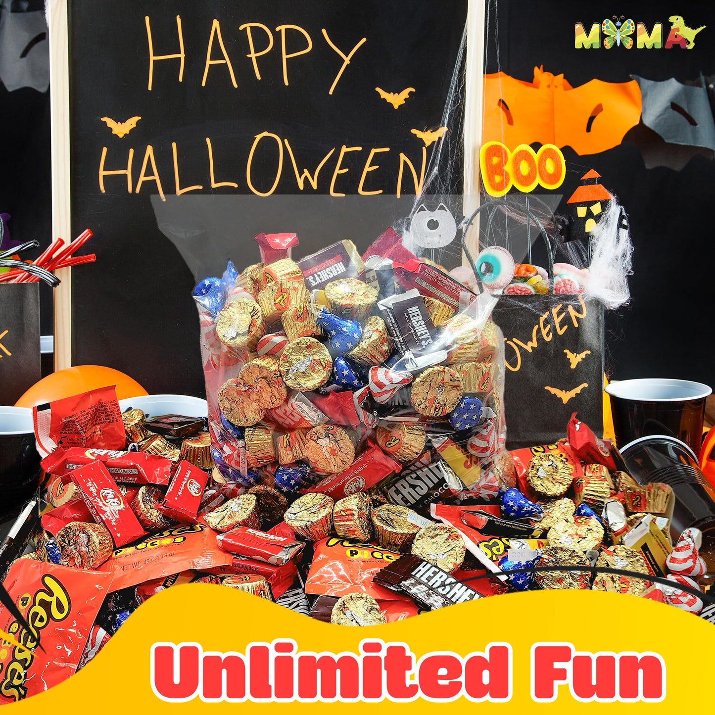 Assorted Christmas Chocolate Candy Mix - 4lb Chocolate Candy Variety Pack - Bulk Chocolate Candy Individually Wrapped for Party Favors, Dessert Tables & More